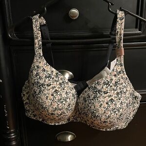 Floral Print Women's Bra